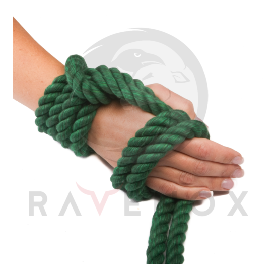 Ravenox Natural Twisted Cotton Rope | 1/4-inch | Multiple Colors | Made in USA image {44}