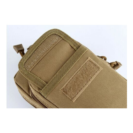 Tactical Molle Pouch EDC Multi-purpose Belt Waist Pack Bag Utility Phone Purse image {21}