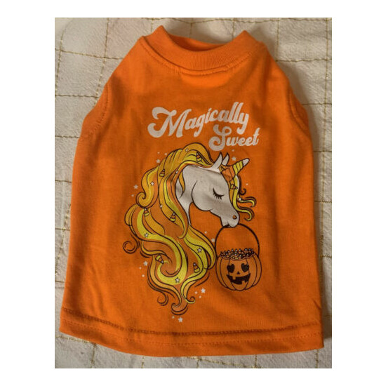 Halloween Magically Sweet Shirt for Pets XS *Glows in the Dark* image {1}