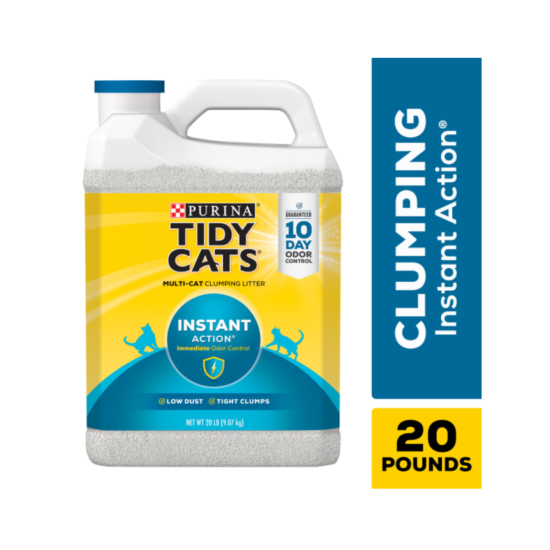 NEW Purina Tidy Cats Scoop 20lb Box Filler with Instant Action Cat Litter image {1}