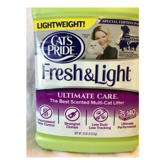 Fresh & Light Ultimate Care Cat's Pride Multiple Cat Litter Lot of 1- 10 Lb. image {2}