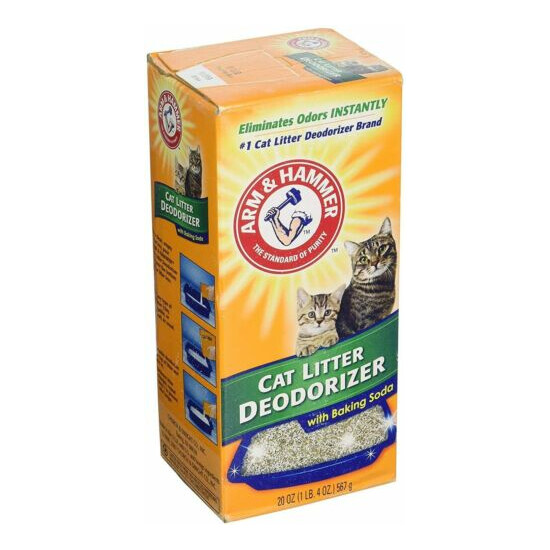 Arm and Hammer Cat Litter Deodorizer Powder (3 Pack) image {3}