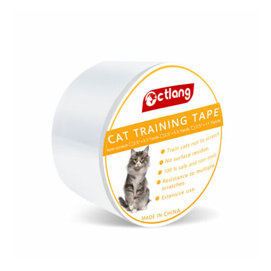 Anti-scratch Cat Tape Cat Scratch Deterrent Tape Clear Double-Sided Cat U6D2 image {1}