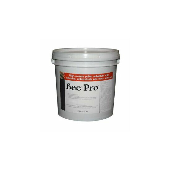 Bee-Pro High Protein Pollen Substitute Pail 10-Pound Premium quality Effective image {1}