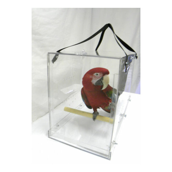 Bird Macaw Carrier / Bird Acrylic Cages image {2}