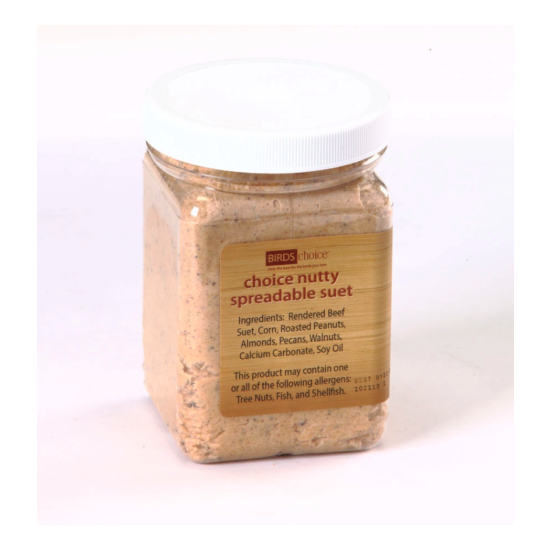 Birds Choice Nutty Spreadable Suet - Made in the USA! image {1}