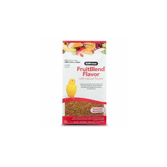 ZUPREEM 230305 Fruitblend X-Small Canary/FInch Food, 14-Ounce image {1}