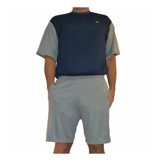 Big and Tall Birdseye Mesh Dri-Wize Performance Activewear Shorts image {10}