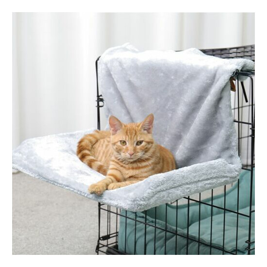 Cat Bed Window Sill Cat Sofa Hammock For Cat Kitty Hanging Bed Pet Bed Seat US image {3}