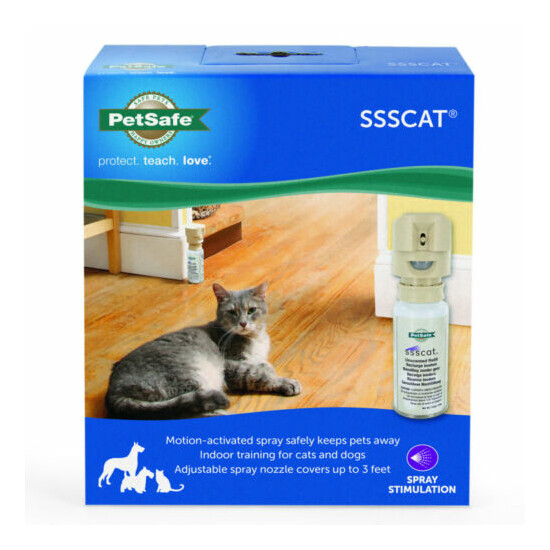 PetSafe SSSCat Spray Deterrent Motion Activated Pet Proofing Dogs Cats image {1}