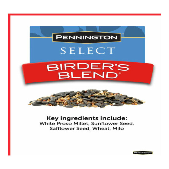 Pennington Select Birder's Blend, Wild Bird Seed and Feed, 10 lb. Bag image {2}