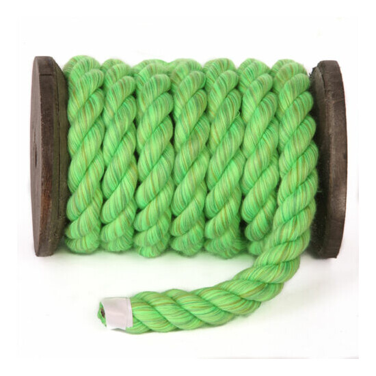 Ravenox Natural Twisted Cotton Rope | 1/4-inch | Multiple Colors | Made in USA image {56}