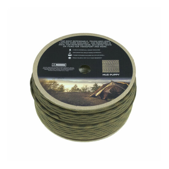 550 Paracord 500 ft SPOOL Parachute Cord Rope 7 Strand Survival Outdoor Camping Thumb {41}