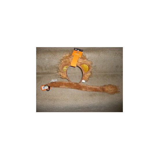 Hyde and EEK Cat LION TAIL & HEADBAND EARS Costume - One Size - New With Tags image {1}