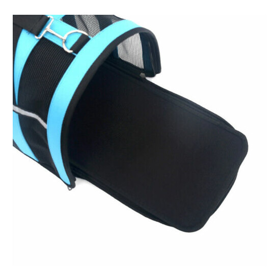 Perfect Red Pet Carrier Travel Breathable Mesh Cat Dog Foldable Transport Case image {7}