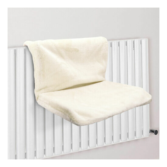 Pet Cat Hammock Luxury Self Warming Bed Hanging Winter Fleece Basket Carrier image {4}