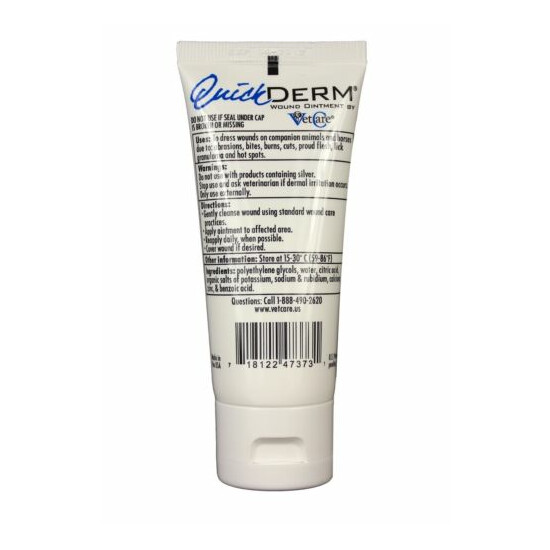 QuickDERM Wound Ointment (2 oz) image {2}
