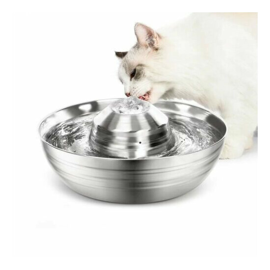 Charmi Multiple Pet Water Fountain for Cats and Dogs Quiet Large Capacity 67 oz image {1}