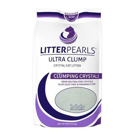Litter Pearls ULTRA CLUMP Cat Litter, 8 lbs. image {1}