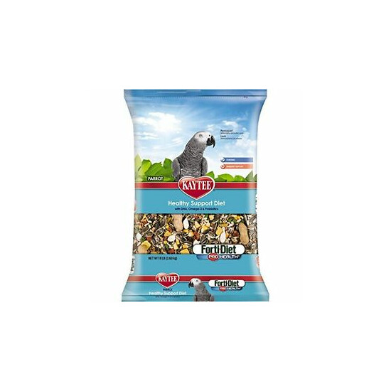 Kaytee Forti Diet Pro Health Bird Food For Parrots, 8-Pound Bag image {1}