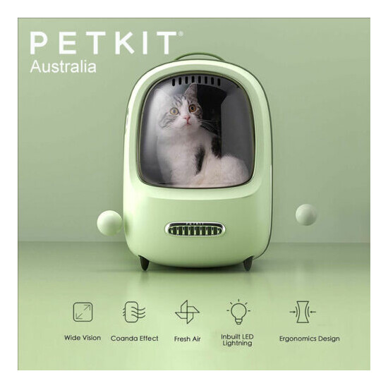 New Petkit Ever Travel Bag Cat Portable Capsule Backpack AU STOCK SALE image {3}