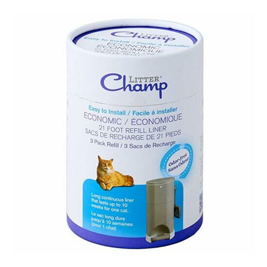 Litter Champ 3-Pack Refill, Green image {1}