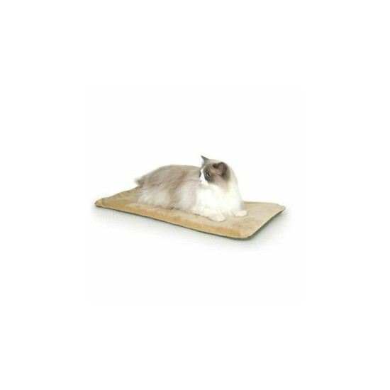 K&H Pet Products Thermo-Kitty Mat Sage 12.5" x 25" x 0.5" image {1}