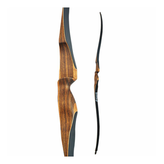 10-30lbs 52" Archery Longbow Handmade Recurve Bow Traditional Horsebow Wooden image {6}