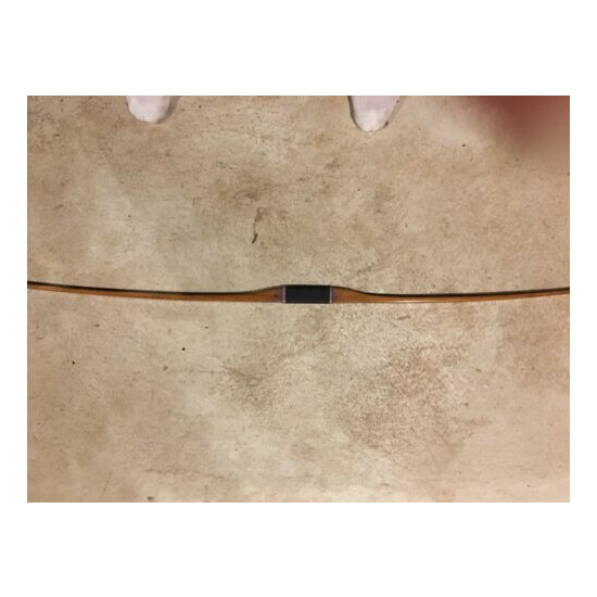 vintage 60" longbow, wood , THE OUTDOOR SPORT, # 1250 25 Thumb {1}