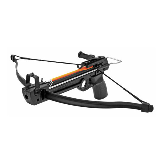13" 50 Lb. Pistol Hunting Crossbow 150 FPS with Adjustable Sight and Arrows Thumb {1}
