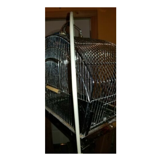 Vintage Metal Hendryx Bird Cage image {6}