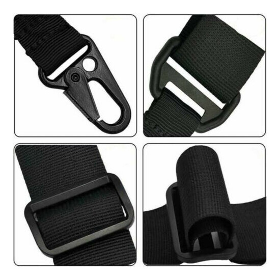 2 Two Point Tactical Gun Rope Sling Strap Cords Belt Ordinary Cs Field Hunting image {2}