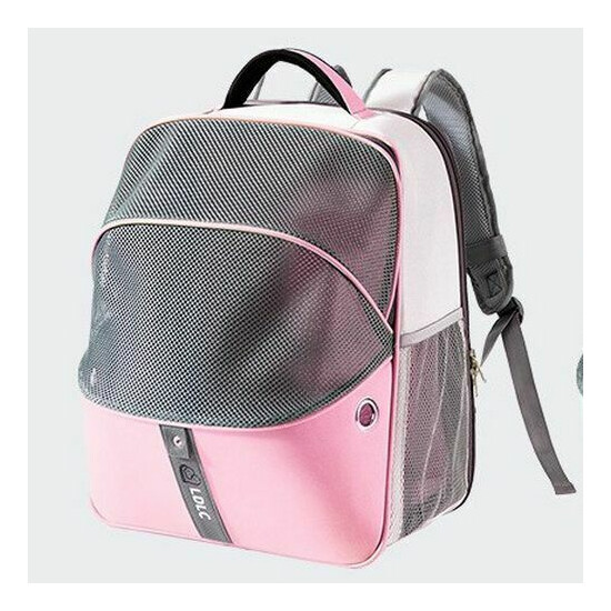 Outdoor Portable Pet Travel Backpack Quality Handbag With Mesh Ventilation image {1}