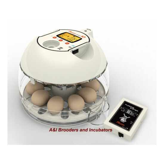 RCom Pro10 Plus Automatic Egg Incubator Quail Chicken Avian DIGITAL Warranty USA image {1}
