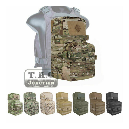Emerson Tactical Modular Assault Backpack Pack w/ 3L Hydration Bag Water Carrier image {1}