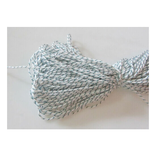 100Meters 2mm White Mixed Nylon Rope Cord Paracord Rope Outdoor Camping Jewelry  Thumb {2}