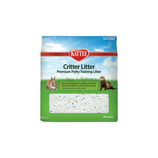 Critter Litter 100079488 Kaytee Super Pet Potty Training Natural Bentonite 8 lb image {1}