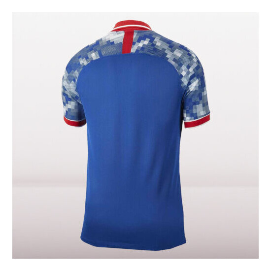 Nike FC La Victoire Soccer Jersey Indigo Force Blue AQ0660-438 Men's Large image {4}