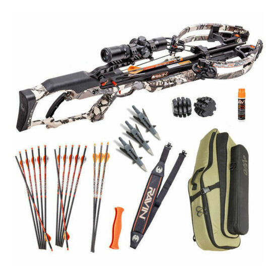 Ravin R20 Ultimate Package - Predator Camo - 15 Arrows, Soft Case and Tons More! image {1}