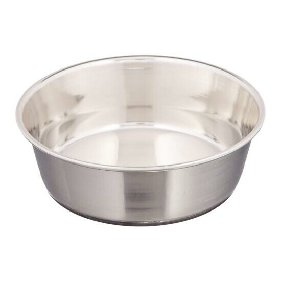 OmniPet No Tip Heavy Weight Bowl 16 Oz Dish Stainless Steel Omni Pet Anti Skid image {1}