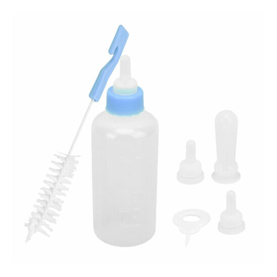 Pet Feeding Bottle Replaceable Silicone Nipple For Newborn Kittens Puppies Ra GR image {4}