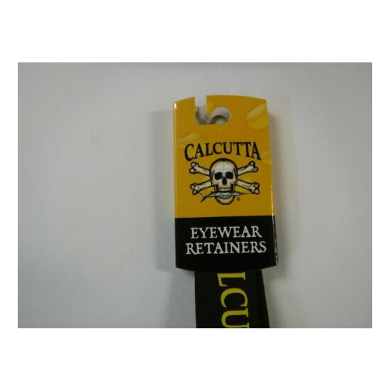 New Calcutta Sunglasses Retainer Brown w/ Pink or Yellow Logo 502417 Thumb {1}