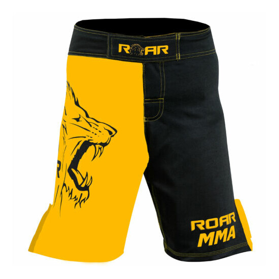 ROAR Mma Shorts Ufc Kick Boxing Muay Thai Grappling Cage Fight Training Shorts Thumb {22}