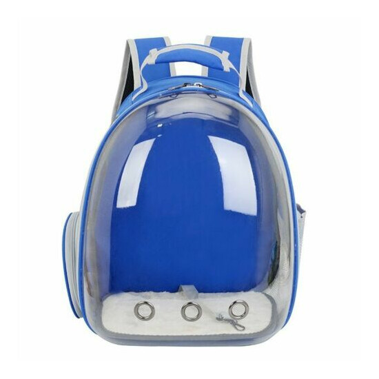 Transparent Pet Backpack Cat Rusksack Pet Bag Portable Breathable Carry Dog Bag image {1}