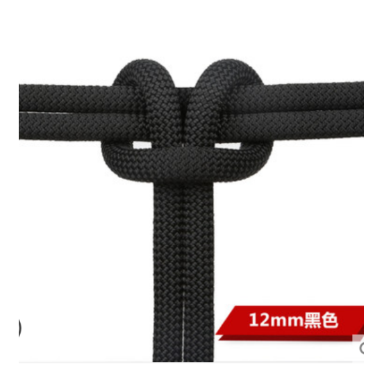 10m Static rope climbing rope rappelling rope outdoor climbing rope rescue rope image {27}