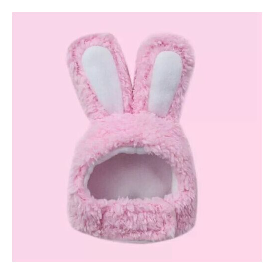 Funny New Warm Rabbit Hat Christmas Cosplay Accessories Pet Dog Cat Cap Costume image {5}