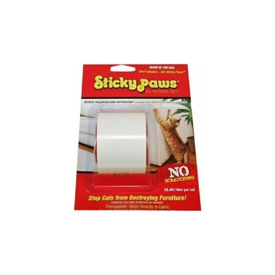 Pioneer Pet Sticky Paws No Scratching 32.8ft/10m per roll image {1}