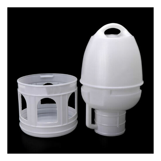 Pigeons Feeder Plastic Water Pot Pet Drinker Dispenser Container Birds Supplies image {4}