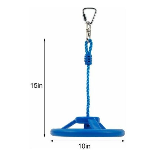 Nice 3PCS Premium Hanging Wheel for Hanging Obstacle Course ,Swing Wheel in Set Thumb {2}