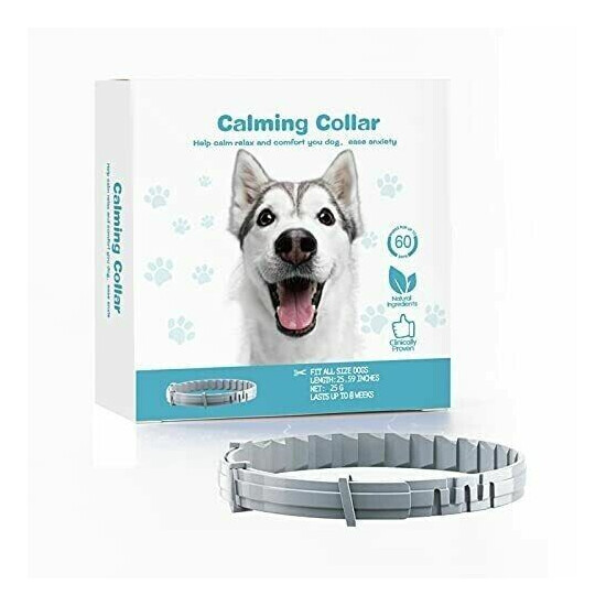 CPFK Calming Collar for Dogs Pheromones Relieve Reduce Anxiety or Stress (B5)6 image {1}